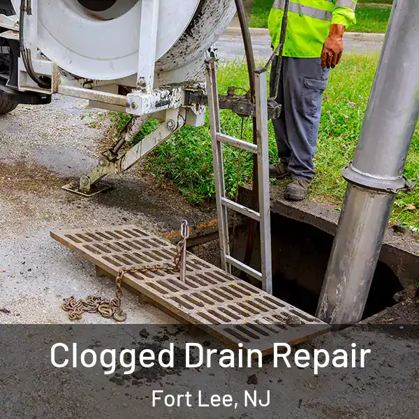  Clogged Drain Repair Fort Lee, NJ