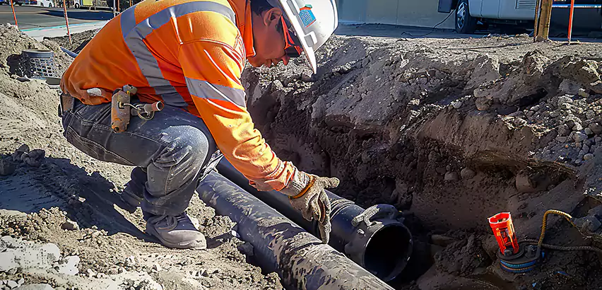 Professional Underground Pipe Repair Services in Fort Lee, NJ.